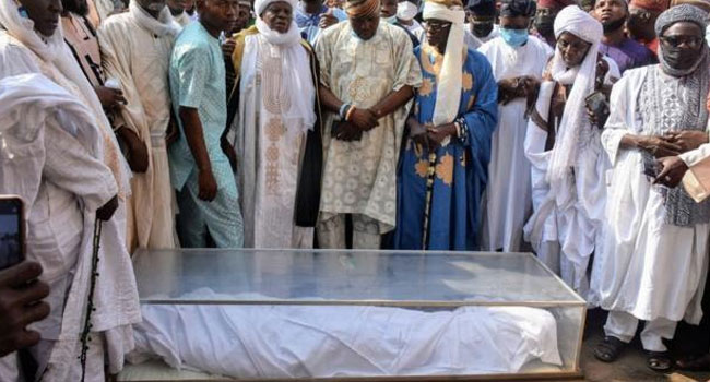 PHOTOS: Olubadan of Ibadan, Oba Lekan Balogun laid to rest