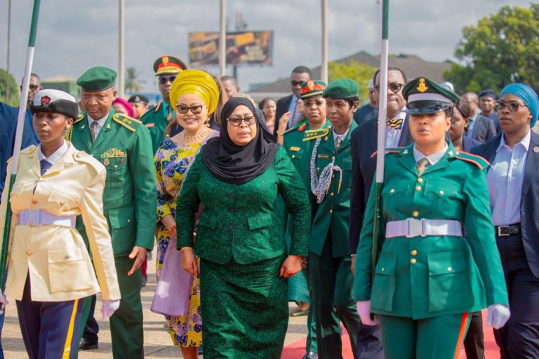 [PHOTOS] President Samia Suluhu Hassan arrives Nigeria